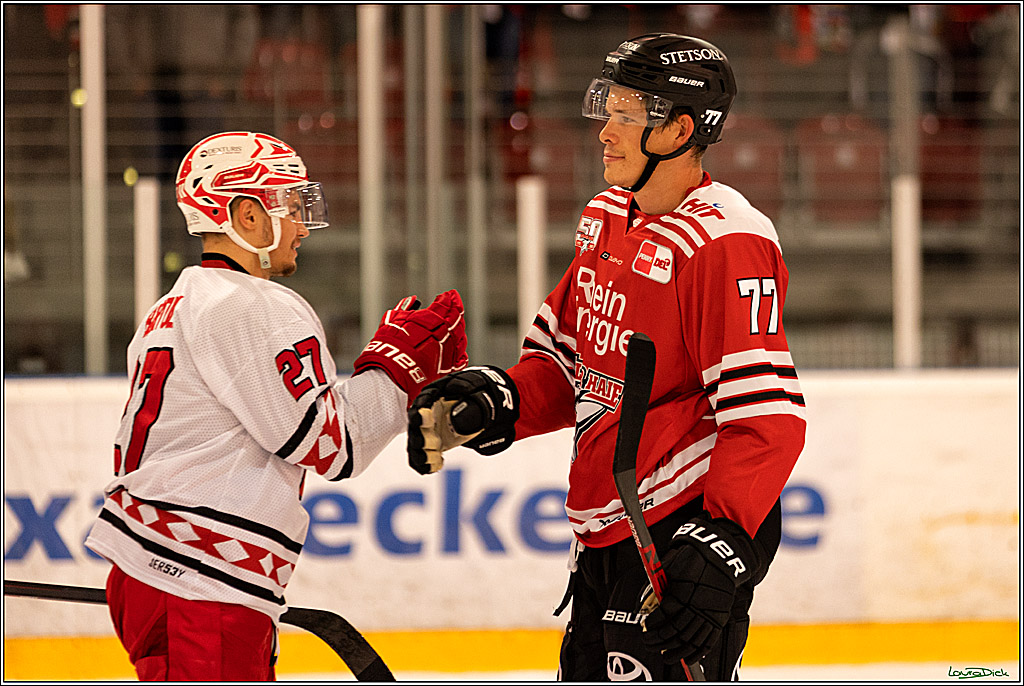 PENNY DEL; Testspiel Koelner Haie- EC Bad Nauheim; Koeln, 02.09.2022